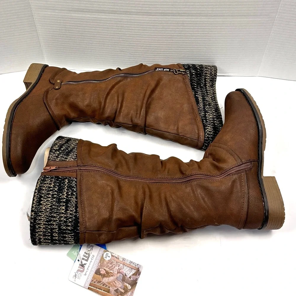 Muk Luke Bianka Water‎ Resistant Boots Sz 8